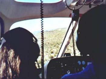 Flug in ca. ein bis zwei Metern H�he