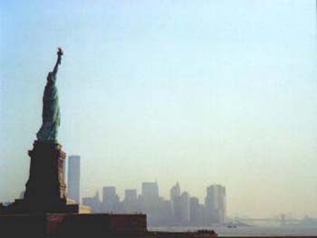Die Skyline vom Boot aus