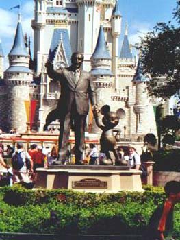 Walt Disney und sein Kind