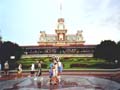 Der Bahnhof des Magic Kingdoms