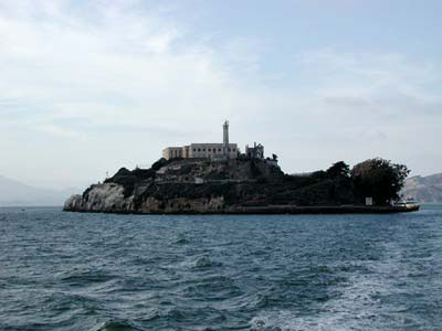 Blick auf Alcatraz