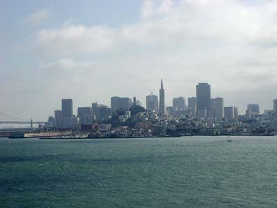 Blick auf San Francisco
