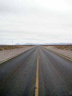 Strasse im Death Valley
