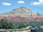 Gesteinformation auf dem Weg zum Grand Canyon