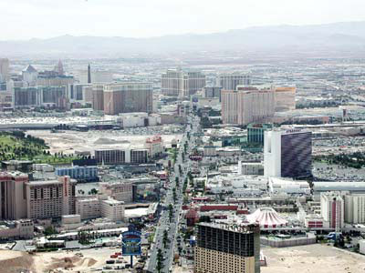 Der Strip vom Stratosphere Tower