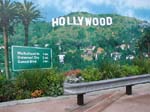 Hollywood Schild aus n&auml;chster N&auml;he