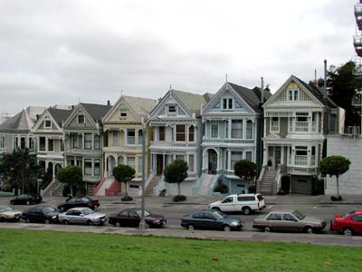 Painted Ladies am Alamo Square