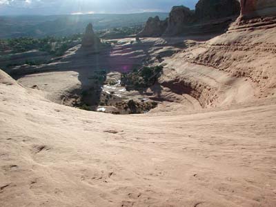 Ausblick vom Delicate Arch